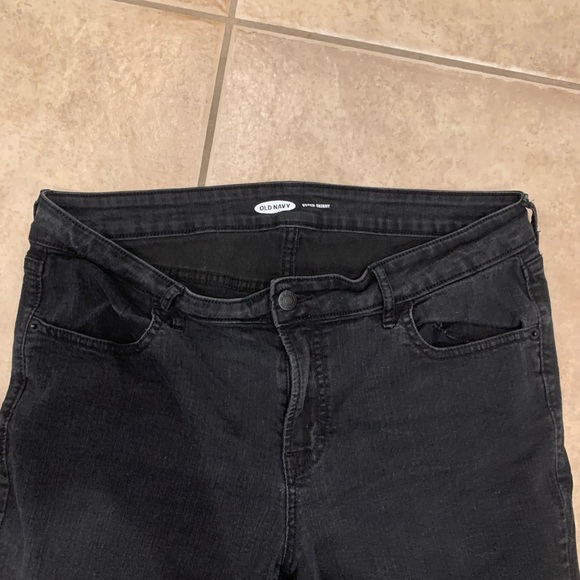 Old Navy Super Skinny black jeans Size 12 - Picture 2 of 6